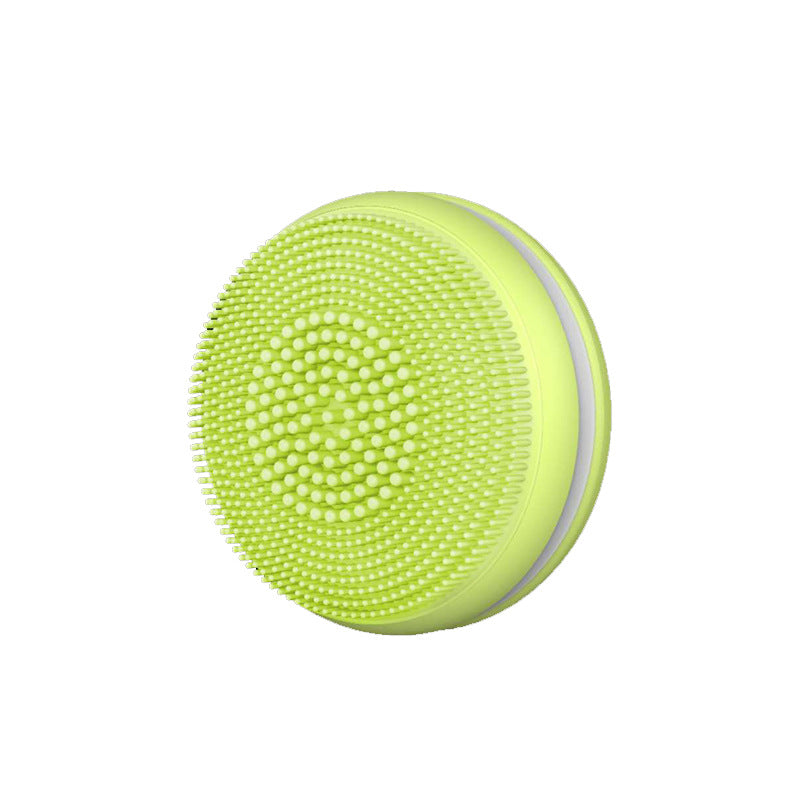 Facial Cleansing Brush and Massage Device, Round Design