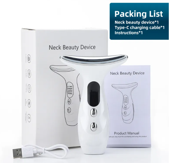 Neck Beauty Instrument - 3-Mode Neck & Eye Lifting Vibrator