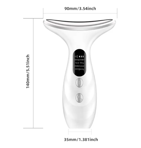 Neck Beauty Instrument - 3-Mode Neck & Eye Lifting Vibrator