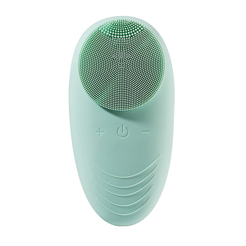 Electric Silicone Facial Cleansing Brush with Charger