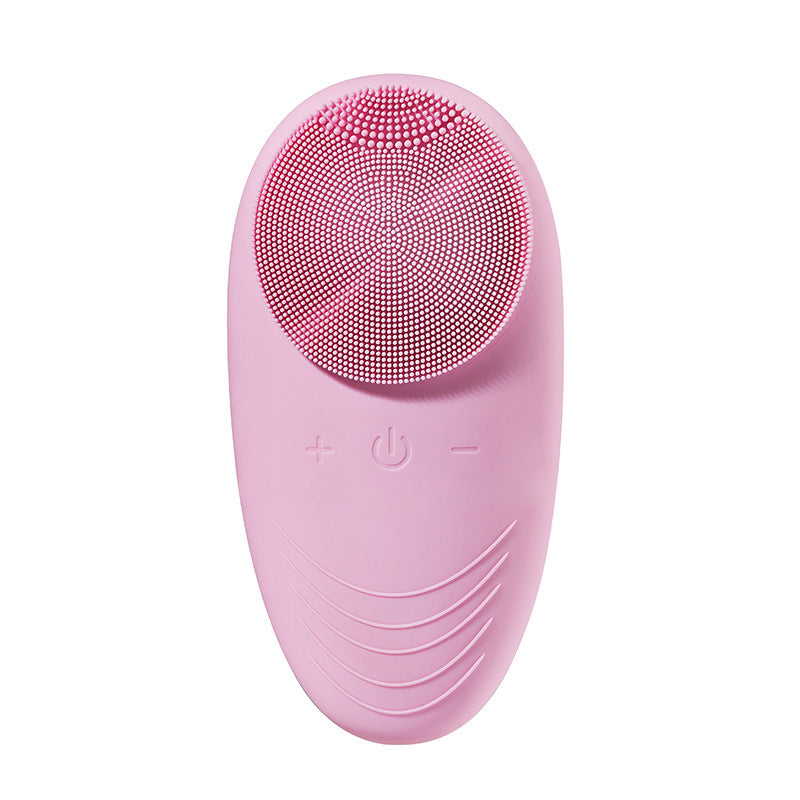 Electric Silicone Facial Cleansing Brush with Charger