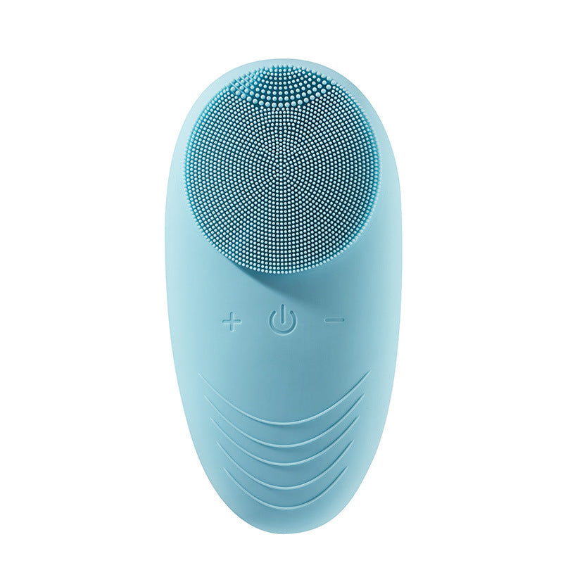 Electric Silicone Facial Cleansing Brush with Charger