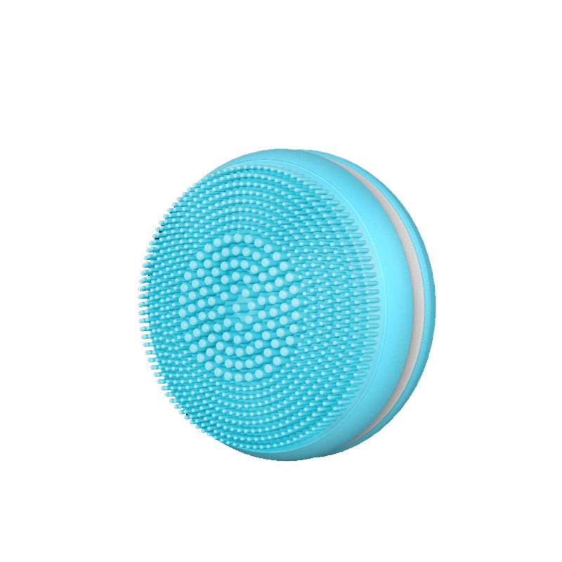 Facial Cleansing Brush and Massage Device, Round Design